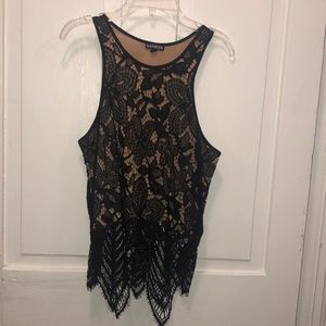 Express Flapper Crop Top ♣️